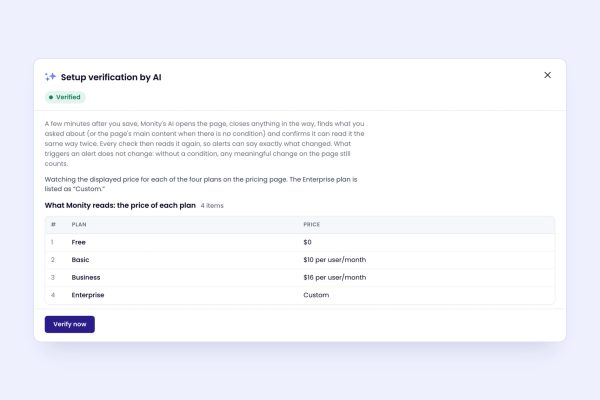 How to track competitor price changes automatically